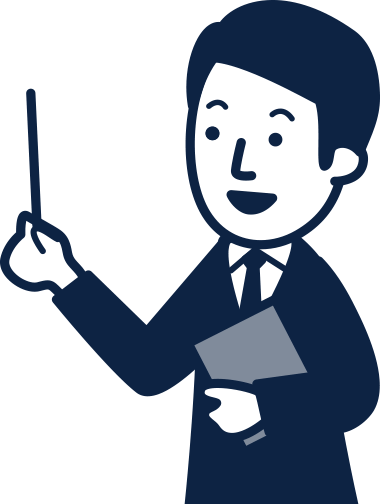 説明する司法書士